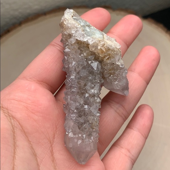 Natural Purple Spirit Quartz Point Large - Picture 7 of 9